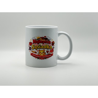 Kubek Najlepsza Sąsiadka 330 ml – idealny prezent